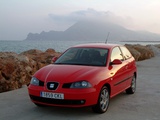 Seat Ibiza 3-door 2002–06 photos