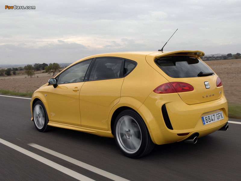 Pictures of Seat Leon Linea R 2008–09 (800 x 600)