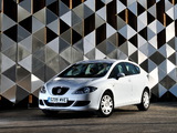 Seat Leon Ecomotive UK-spec 2008–09 wallpapers