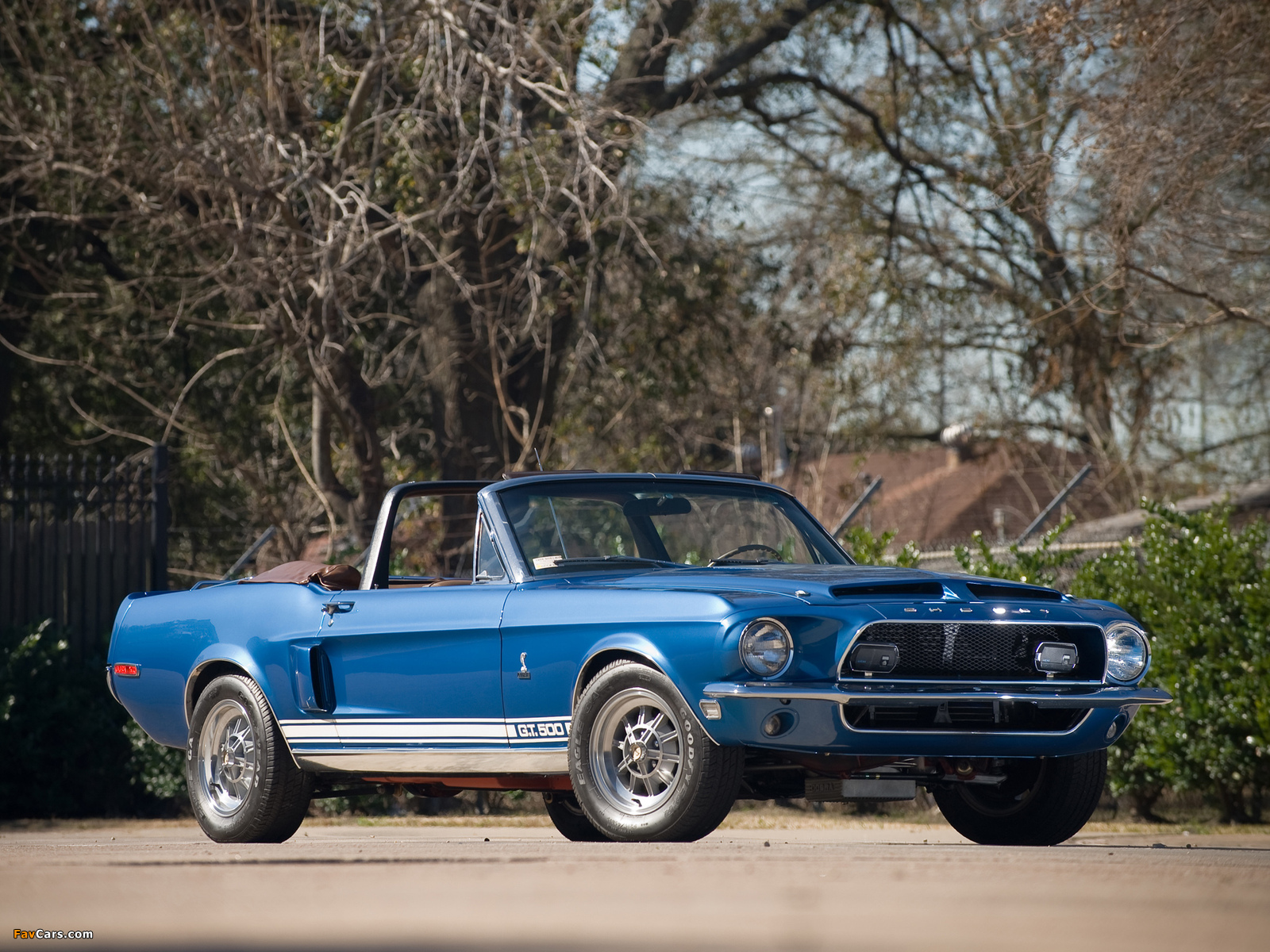 Shelby GT500 Convertible 1968 wallpapers (1600 x 1200)