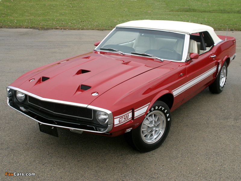 Shelby GT500 Convertible 1969 images (800 x 600)