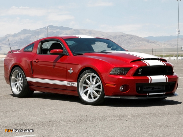 Shelby GT500 Super Snake 2013–14 wallpapers (640 x 480)