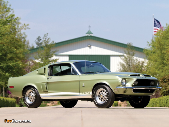 Shelby GT500 1968 wallpapers (640 x 480)