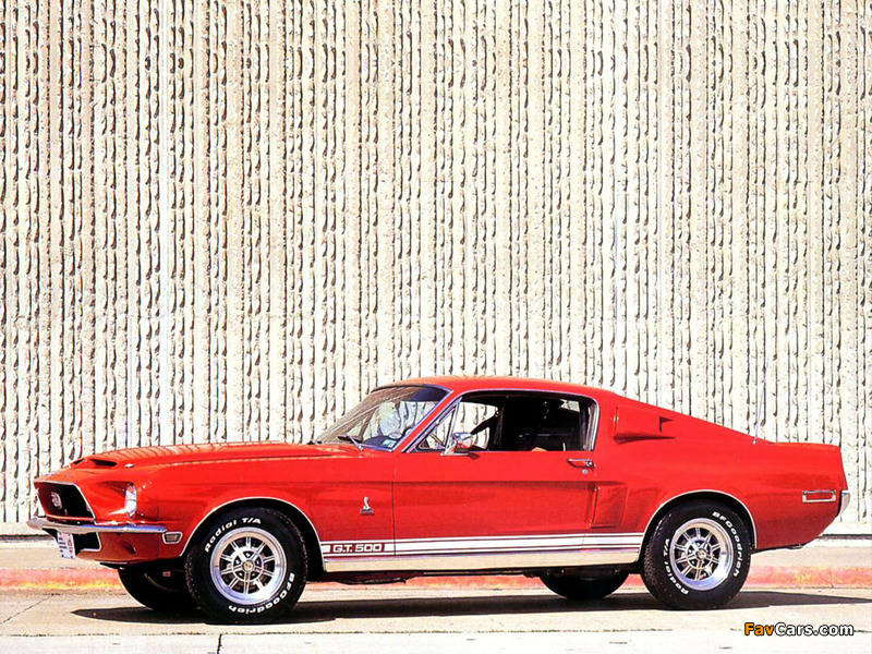 Shelby GT500 1968 wallpapers (800 x 600)