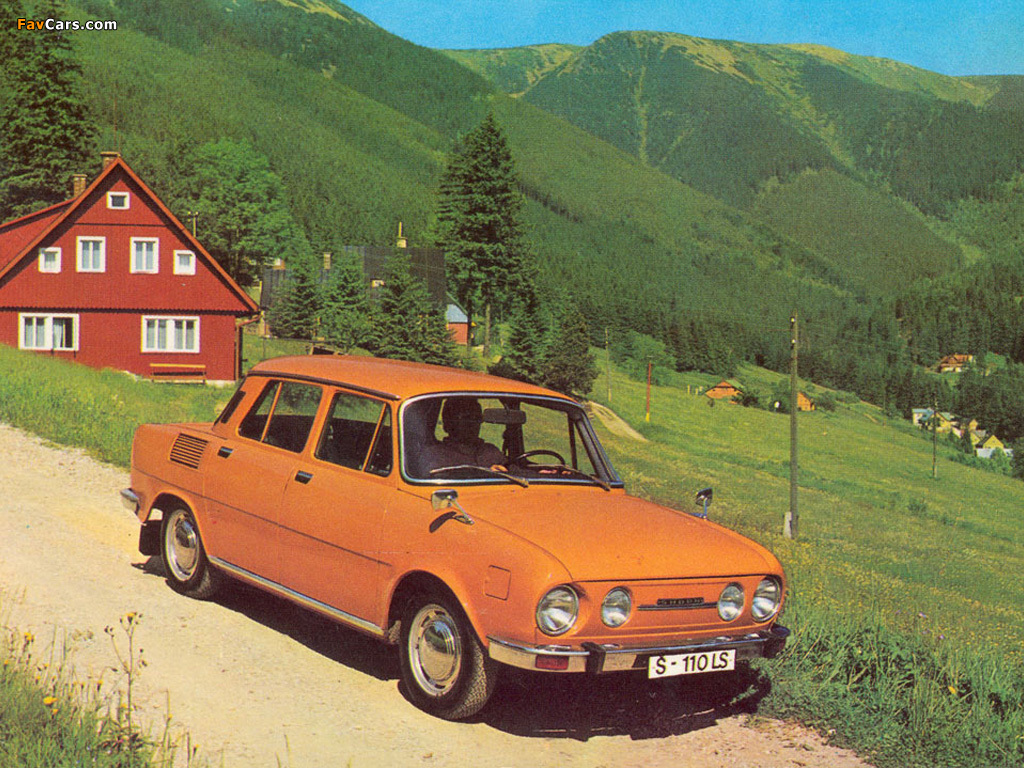 Производство чехословакии. Skoda 100. Skoda 100, 1970. Skoda 100/110. Skoda 110.
