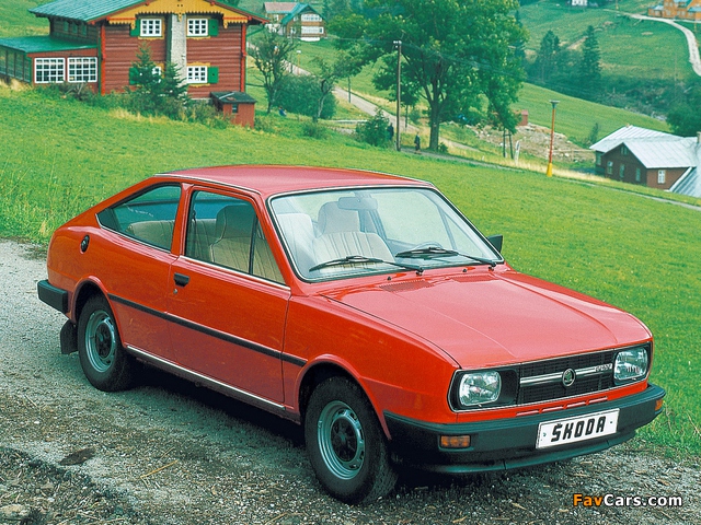 Škoda Garde (Type 743) 1981–84 pictures (640 x 480)