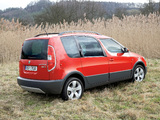 Škoda Roomster Scout 2007–10 wallpapers