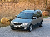 Škoda Roomster Scout 2007–10 wallpapers