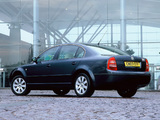 Škoda Superb UK-spec 2001–06 pictures