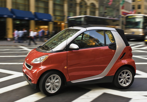 Smart ForTwo Passion Cabrio 2007–10 wallpapers