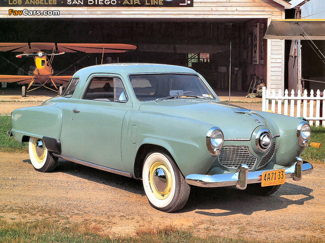 Studebaker Commander Coupe 1951 wallpapers (640 x 480)