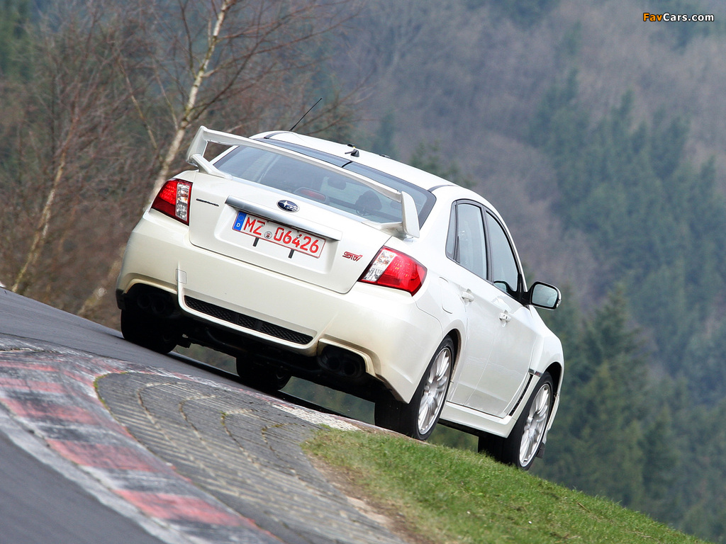 Subaru Impreza WRX STi Sedan Prototype 2010 pictures (1024 x 768)