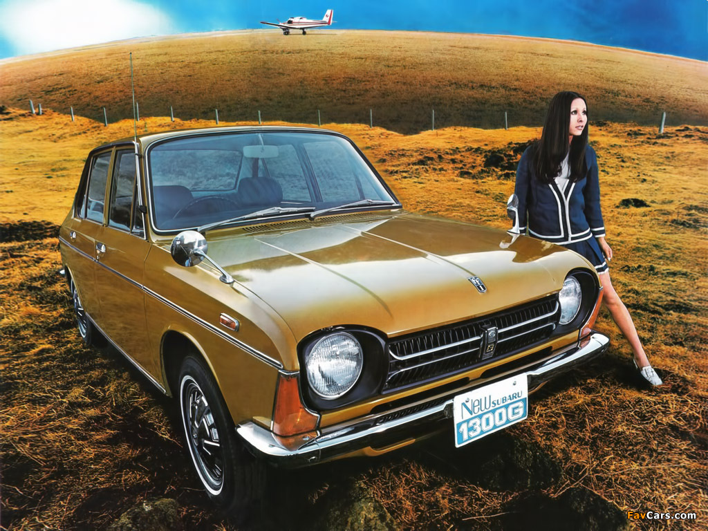 Subaru FF-1 1300G Sedan 1970–72 photos (1024 x 768)