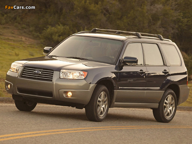 Images of Subaru Forester 2.0X US-spec (SG) 2005–08 (640 x 480)