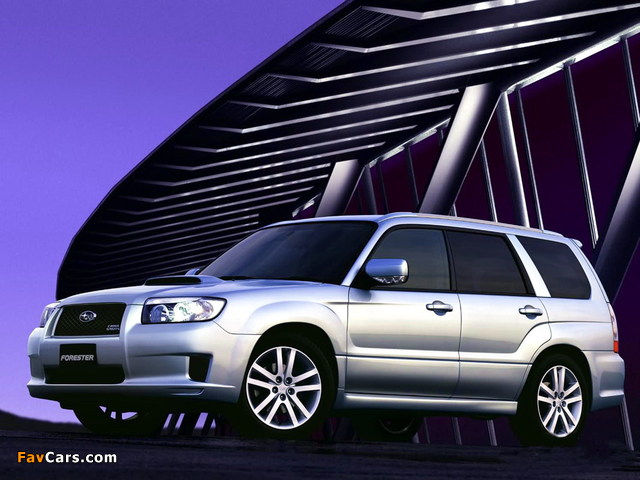 Images of Subaru Forester Cross Sports (SG) 2005 (640 x 480)
