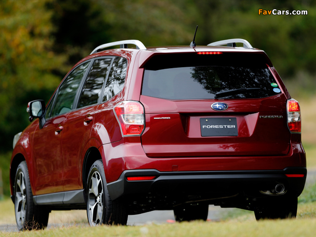 Images of Subaru Forester 2.0i-S JP-spec 2012 (640 x 480)