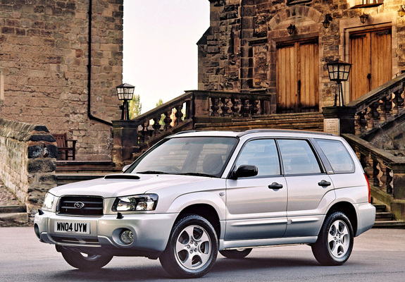 Photos of Subaru Forester XT UK-spec (SG) 2003–05