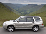 Pictures of Subaru Forester 2.5XT UK-spec (SG) 2005–08