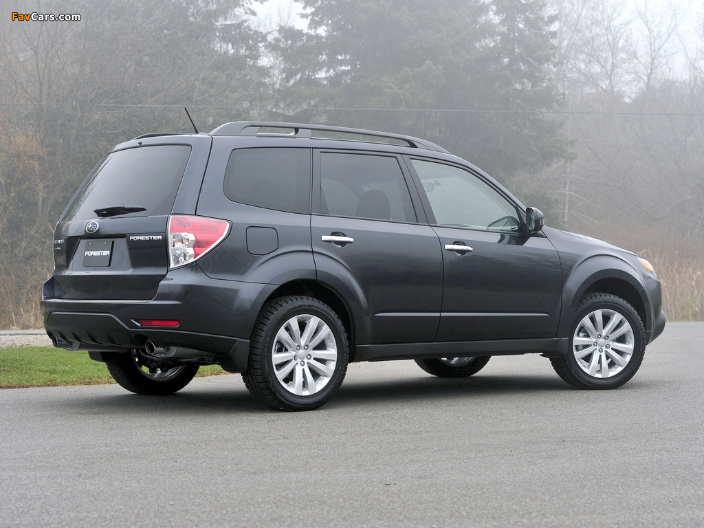 Pictures of Subaru Forester US-spec (SH) 2010–12 (1024 x 768)