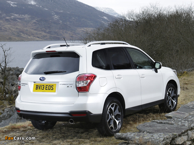 Pictures of Subaru Forester 2.0XT UK-spec 2013 (640 x 480)