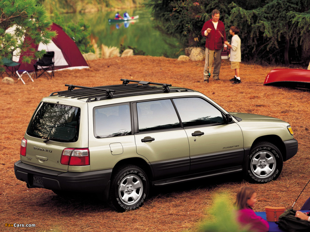 Subaru Forester 2.0GX US-spec (SF) 2000–02 images (1024 x 768)