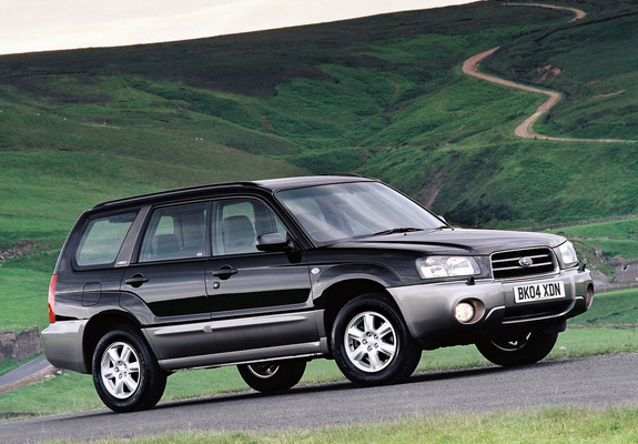 Subaru Forester UK-spec (SG) 2003–05 pictures