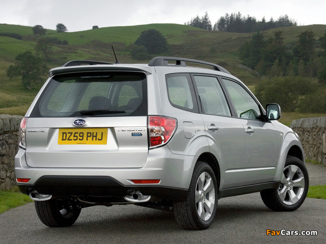 Subaru Forester 2.0D UK-spec (SH) 2008–11 photos (640 x 480)