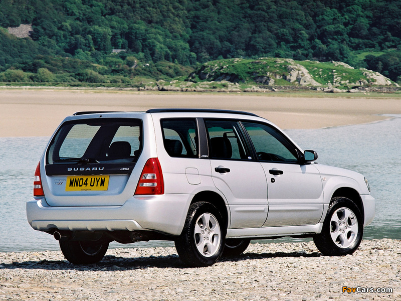 Subaru Forester XT UK-spec (SG) 2003–05 wallpapers (800 x 600)