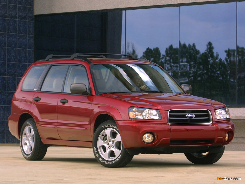 Subaru Forester US-spec (SG) 2003–05 wallpapers (1024 x 768)
