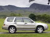 Subaru Forester 2.5XT UK-spec (SG) 2005–08 wallpapers