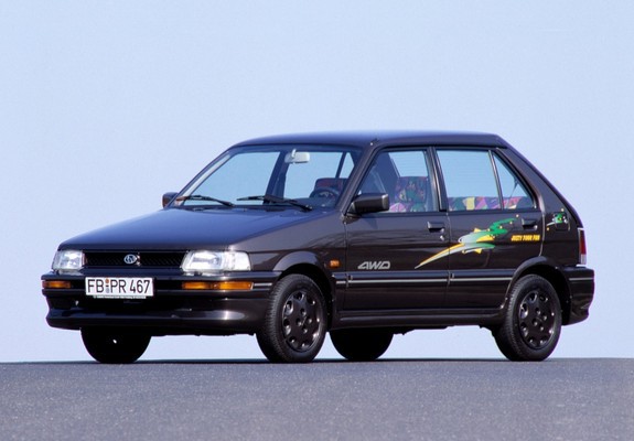 Subaru Justy Four Fun 5-door (KA) 1988–94 photos