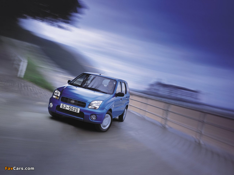 Subaru G3X Justy 2003–07 images (800 x 600)