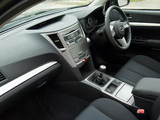 Photos of Subaru Legacy Wagon 2.0D UK-spec (BR) 2009–12