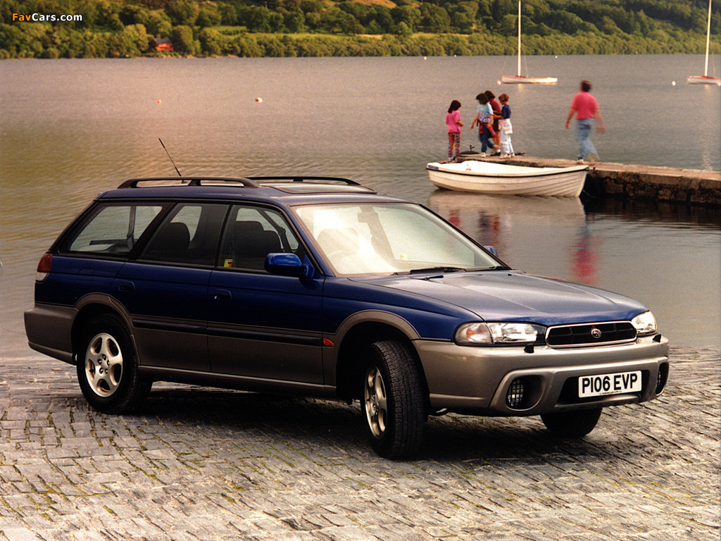 Subaru Legacy Outback UK-spec 1995–99 images (1024 x 768)