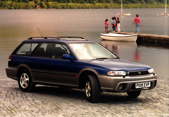 Subaru Legacy Outback UK-spec 1995–99 images
