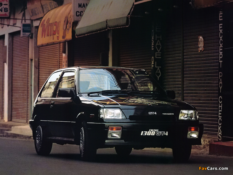 Suzuki Cultus 1300 GTi 1986–88 wallpapers (800 x 600)