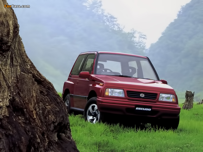 Photos of Suzuki Escudo 1.6 (AT01W) 1988–97 (800 x 600)