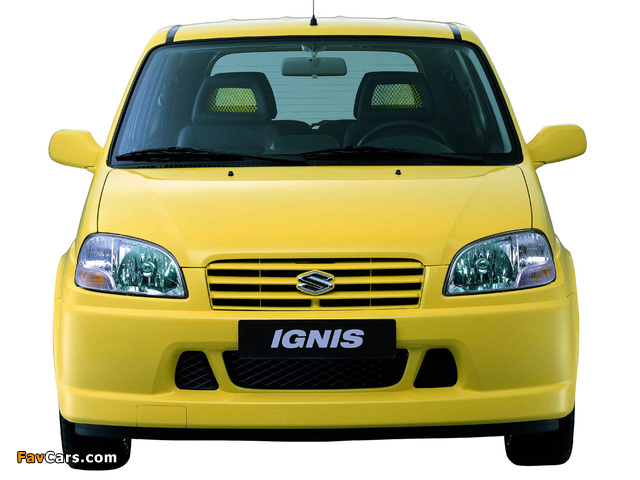 Photos of Suzuki Ignis Sport (HT51S) 2000–03 (640 x 480)