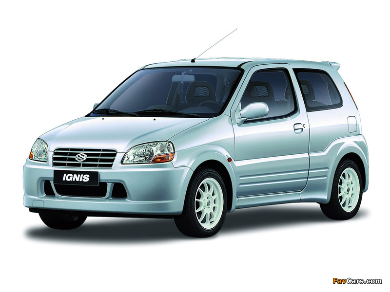 Suzuki Ignis Sport (HT51S) 2000–03 photos (800 x 600)