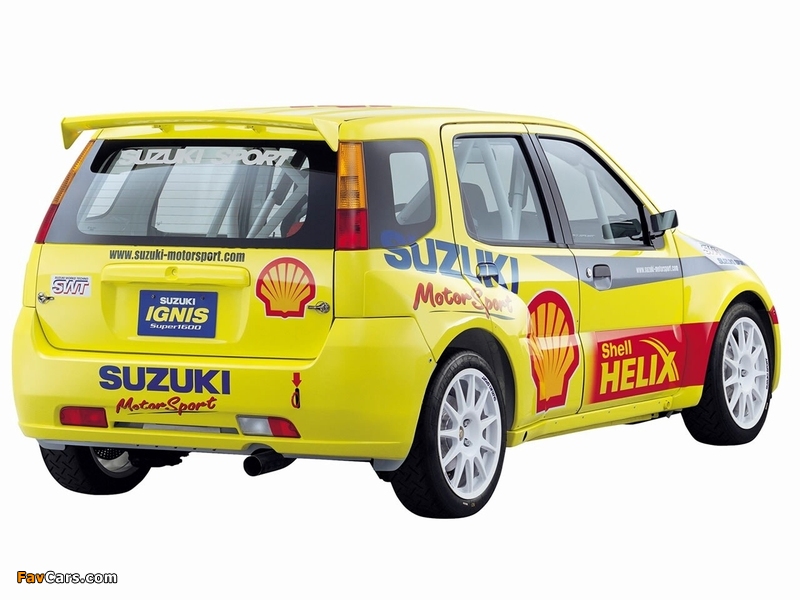 Suzuki Ignis Super 1600 2004–06 photos (800 x 600)