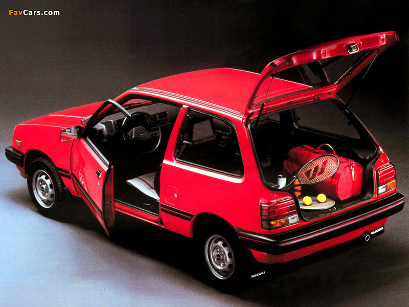 Images of Suzuki Swift 3-door 1984–86 (800 x 600)