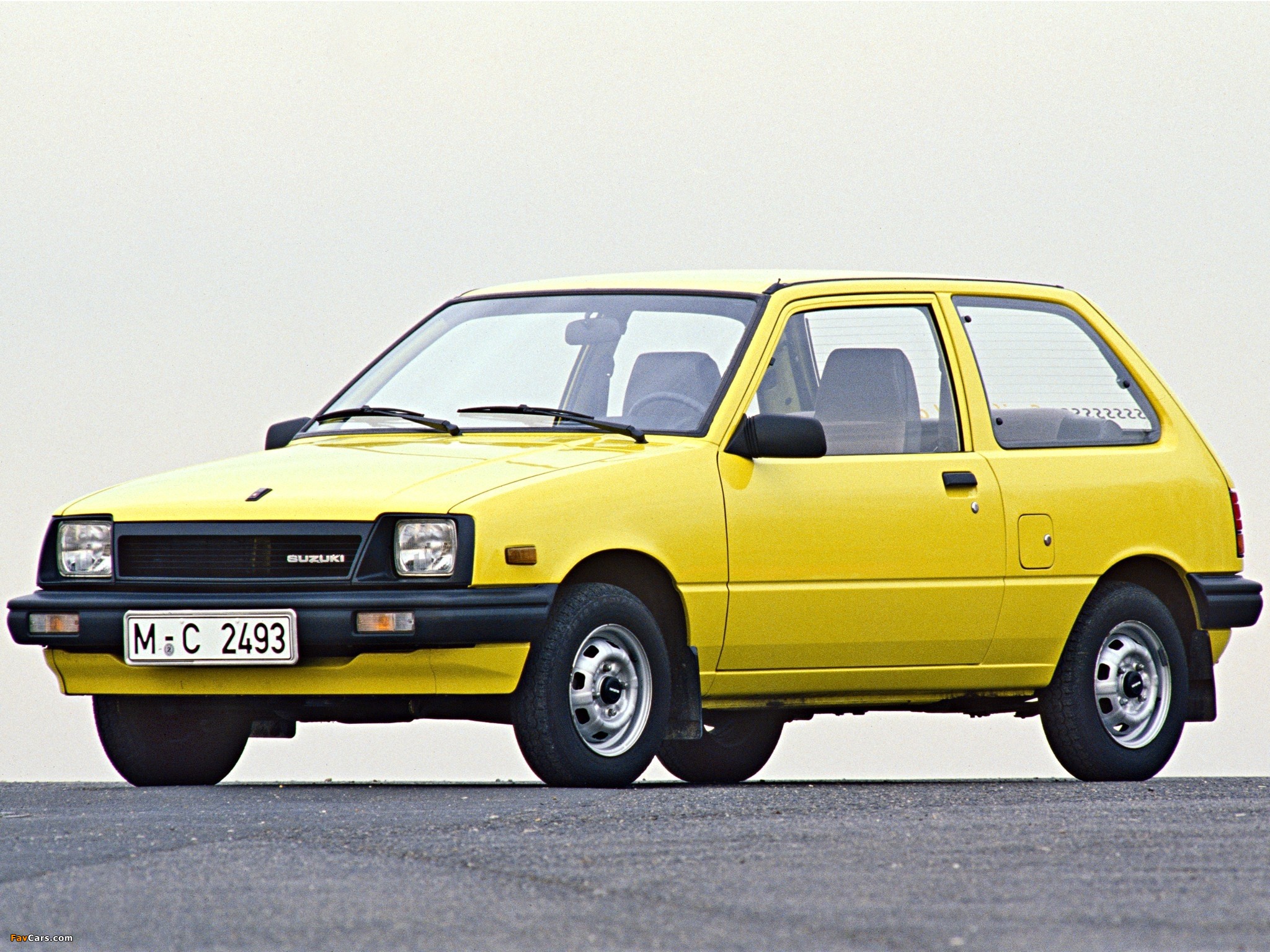 Suzuki Swift 3-door 1984–86 images (2048 x 1536)