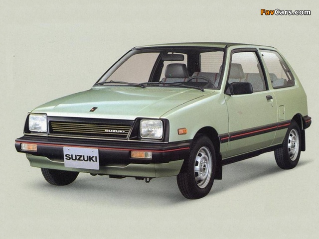 Suzuki Swift 3-door 1984–86 pictures (640 x 480)