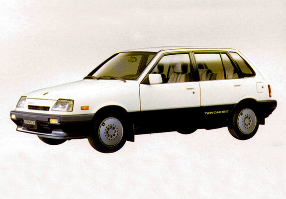 Suzuki Swift Twin Cam 16 5-door 1986–88 pictures