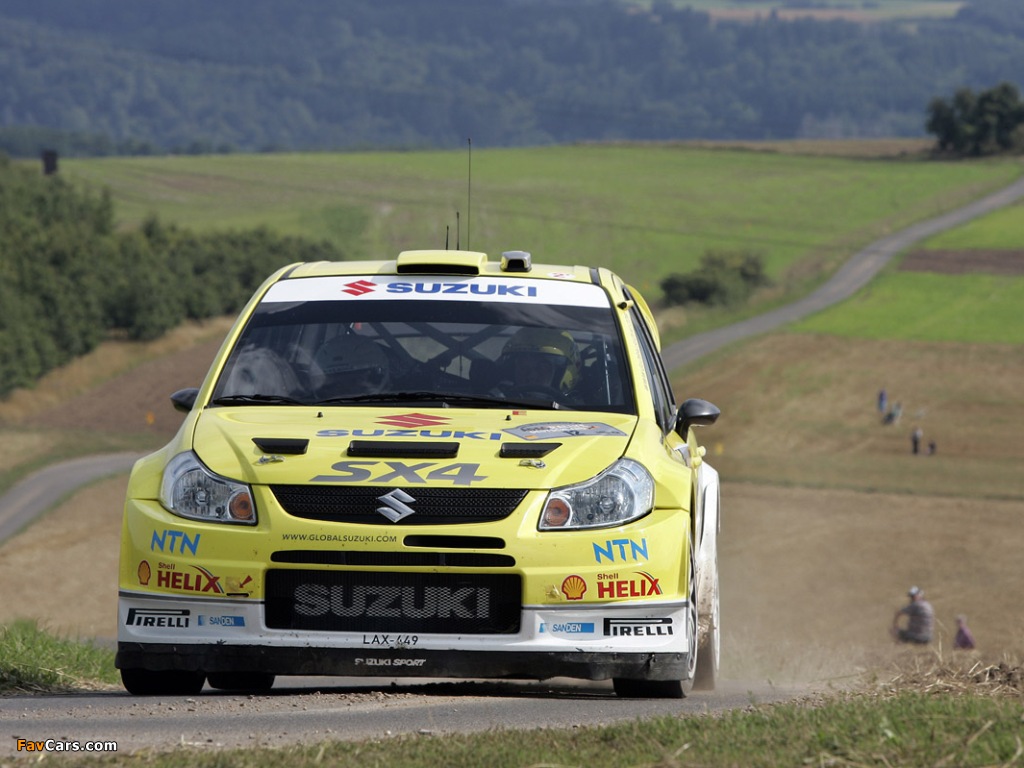 Suzuki SX4 WRC 2008 pictures (1024 x 768)