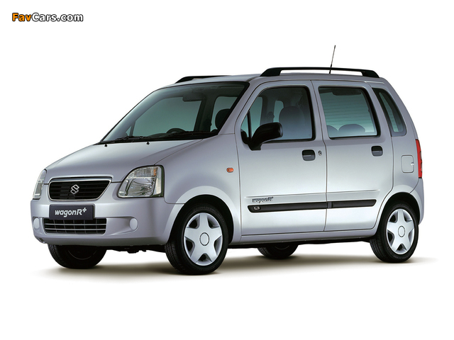 Photos of Suzuki Wagon R+ UK-spec (MM) 2000–03 (640 x 480)