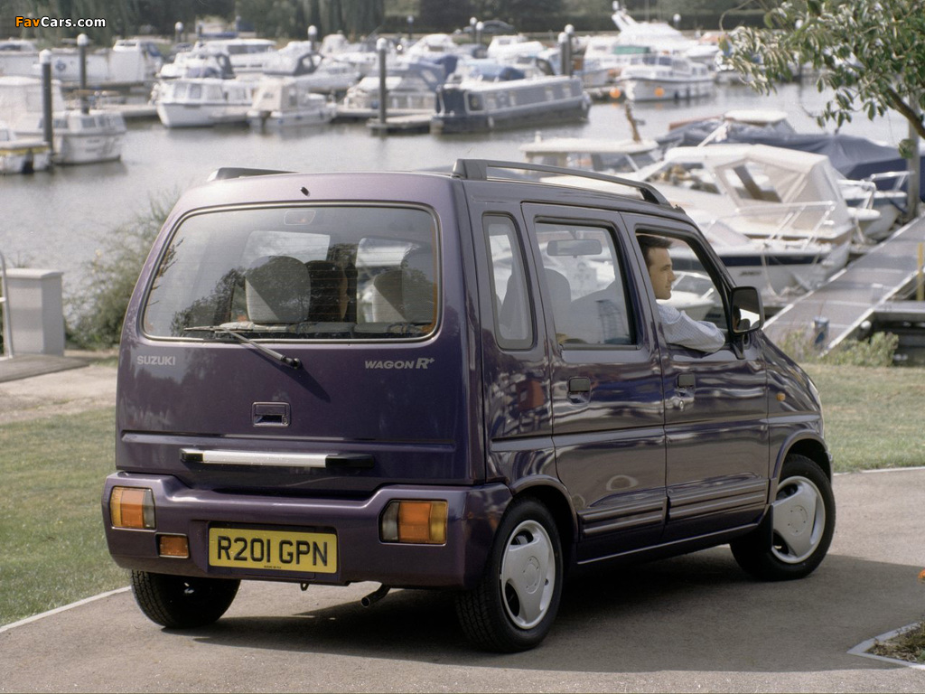 Suzuki Wagon R+ UK-spec (EM) 1997–2000 images (1024 x 768)