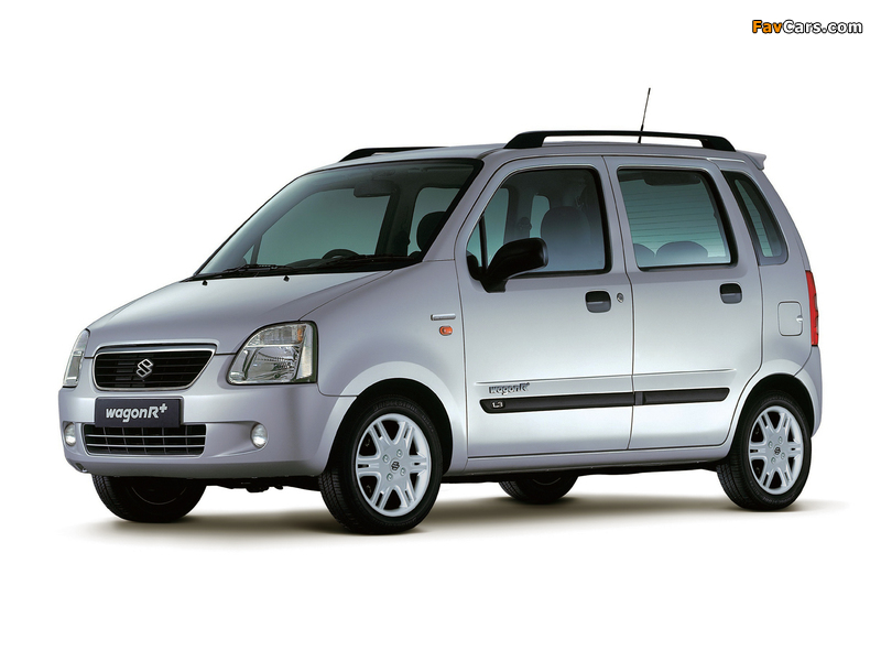 Suzuki Wagon R+ UK-spec (MM) 2000–03 wallpapers (800 x 600)