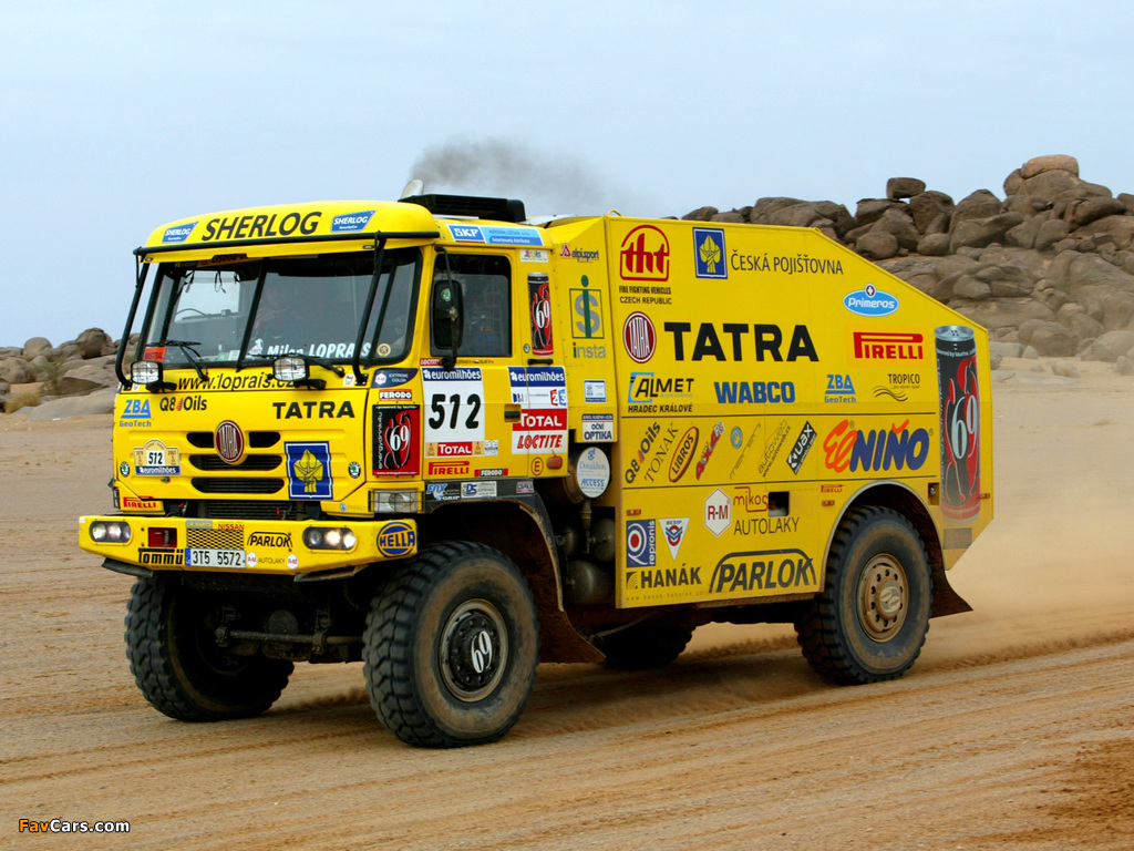Images of Tatra T815 4x4 Rally Truck 2006–07 (1024 x 768)
