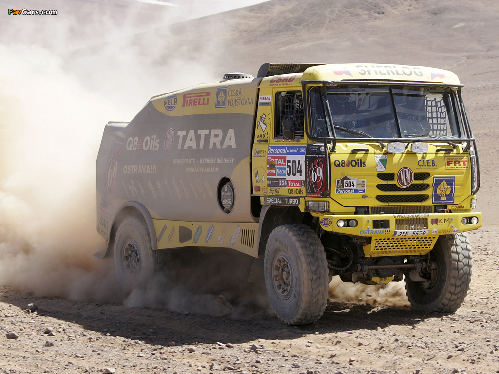 Images of Tatra T815 4x4 Rally Truck 2010–11 (1024 x 768)